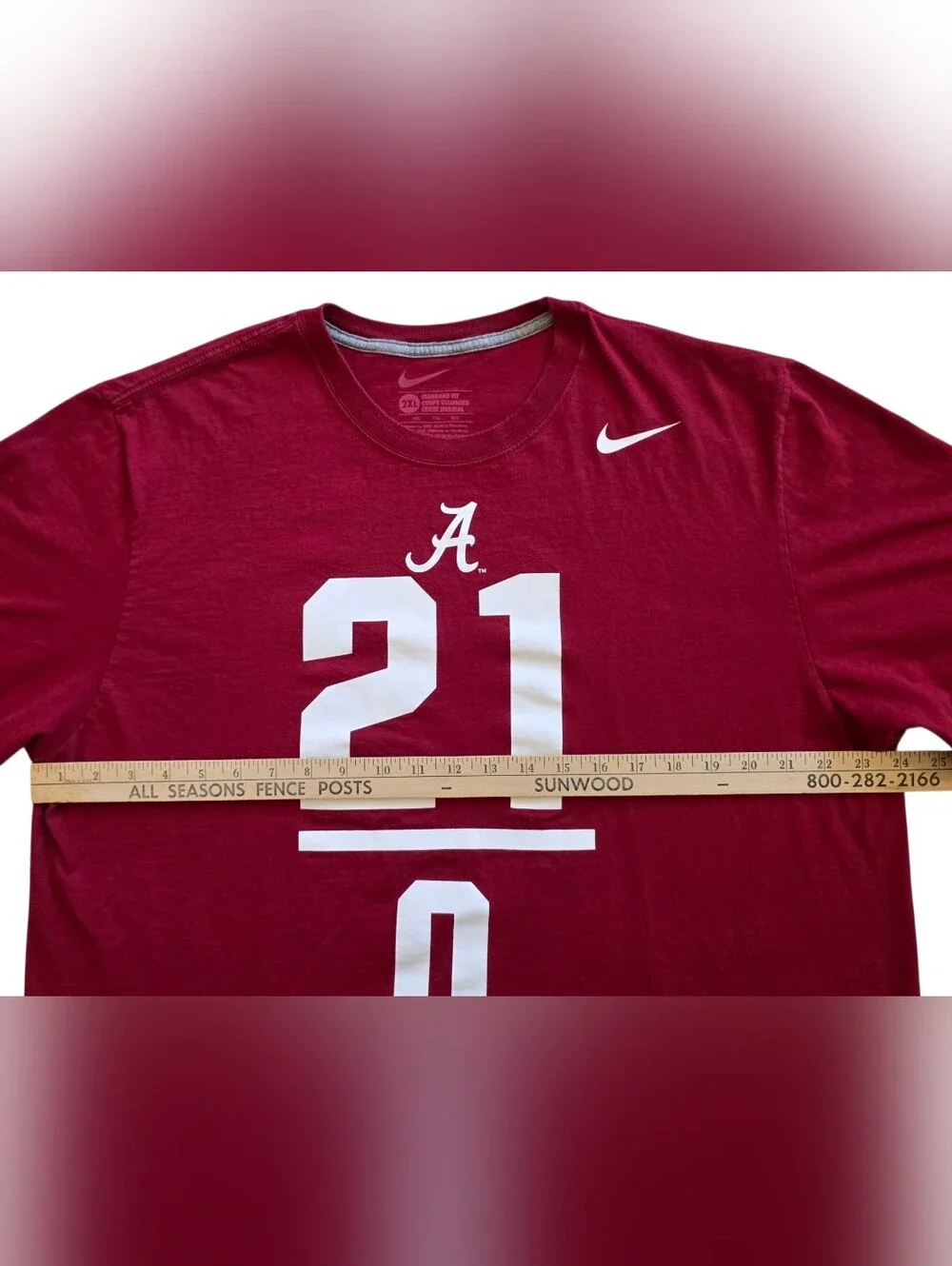 Alabama Crimson Tide 2XL Nike  21-0 BCS National Championship Tee Shirt XXL